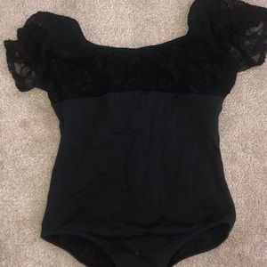 Black leotard